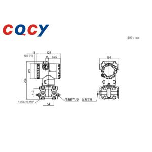 PDS Intelligent Differential Pressure Transmitter Measure Liquid Level