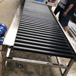 Factory Custom Outfeed Flexible Telescopic Belt Roller Conveyor