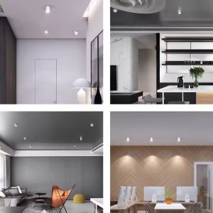 Adjustable LED Recessed Ceiling Lights 20W COB Round LED Down Spotlights