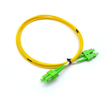 Buy LSZH Sc To Sc Fiber Patch Cable G657A2 G652D OS1 OM1 OM2 OM3 OM4 Fiber Type at wholesale prices