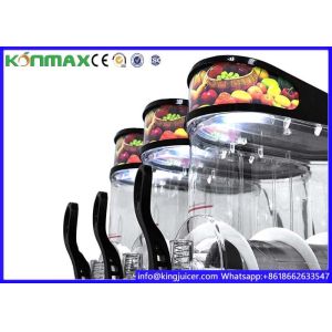 R404A 3 Tank Home Slush Making Machine Magnetic Transmission With LED Light Box