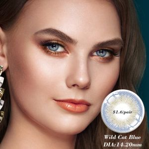 Custom Prescription Colored Contacts Toric Brown Blue For Light Eyes