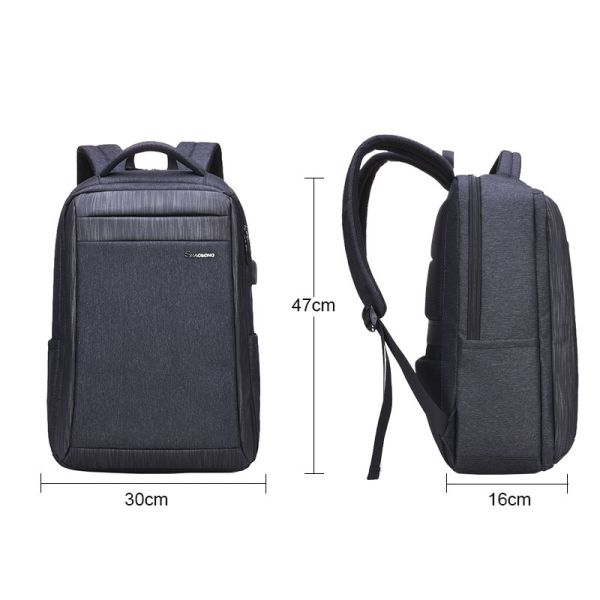 Laptop Men'S College Backpacks 15.6 Inch USB Anti Theft Daypacks