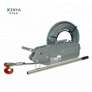 Quality Hand Power Source Lever Tractor Winch with 5.4T Capacity and 20M Lifting Height for Wire Rope Pulling for sale