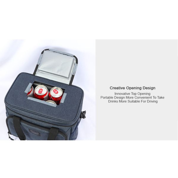 16L Insulated Thermal Cooler Lunch Box Bag For Picnic Refrigerator