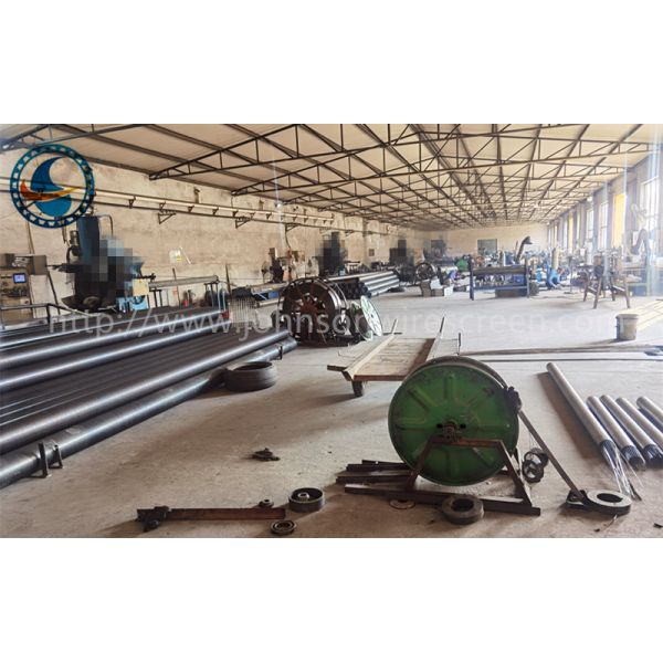 Deep Low Carbon Galvanized Water Well Screen 100 Bar Collapse Strength Od 219mm