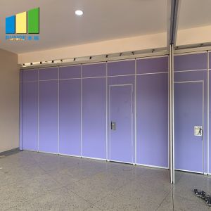 Collapsible Acoustic Office Retractable Wall Movable Partitions For Conference