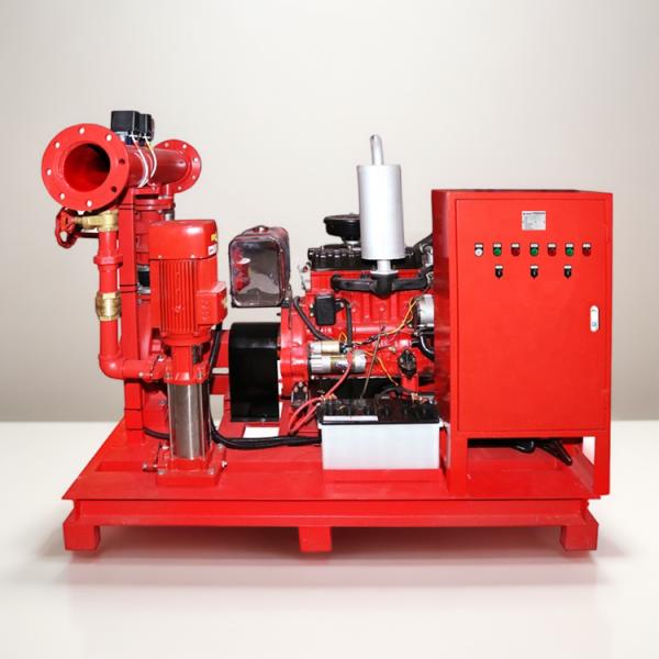 Buy 500L/Hour Diesel Engine Fire Pump Set 220V/380V at wholesale prices