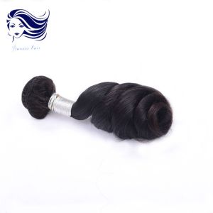 Double Weft 6A Grade Brazilian Hair Extensions Loose Wave Healthy