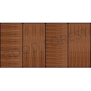 OEM Natural Apple Wood Veneer Vertical Grain Quarter Cut Veneer