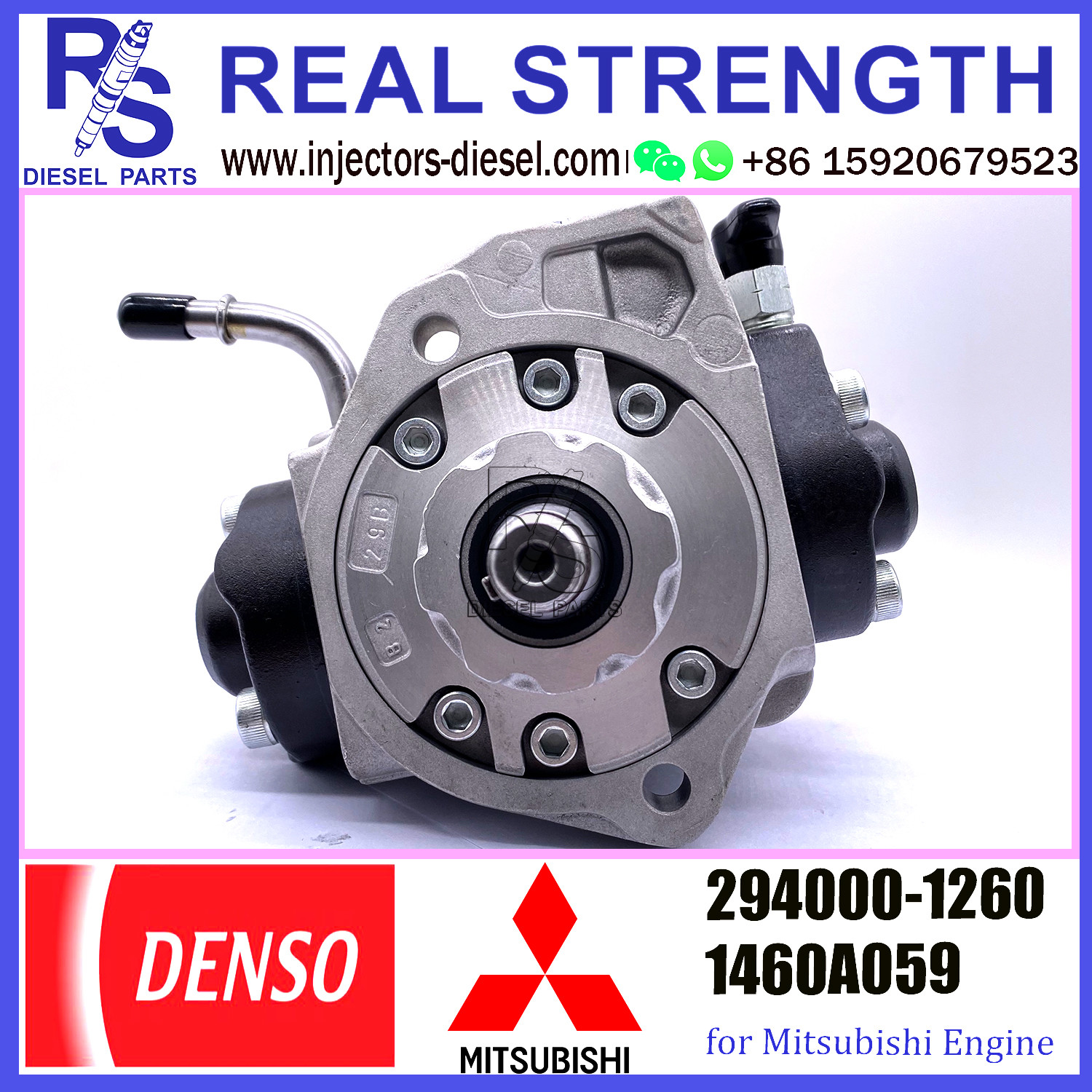 Common Rail Pump 294000-1260 for Mitsubishi engine DENSO pump 294000-1260 1460A059