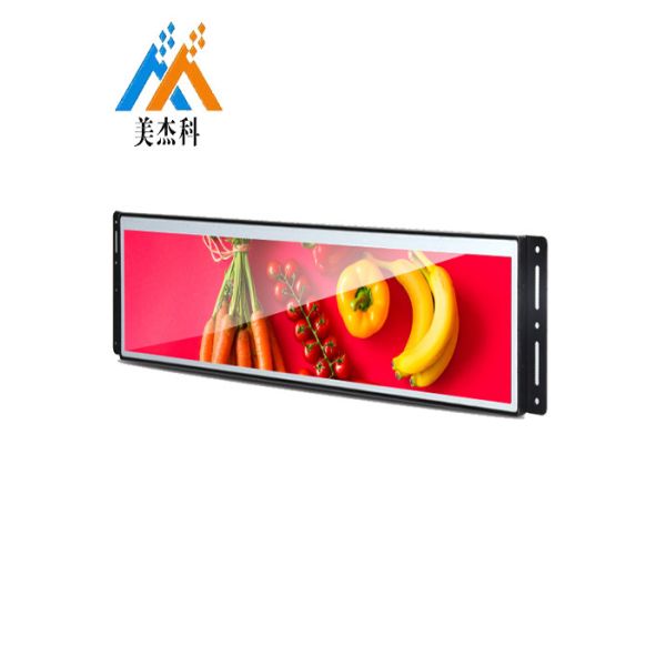 Buy Bus Signage Stretched Lcd Monitor 16.3" Digital Shelf Edge Displays LED Backlight at wholesale prices