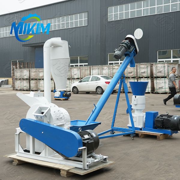 Automatic Biomass Pellet Processing Line for Agricultural Straw Fuel Pellets