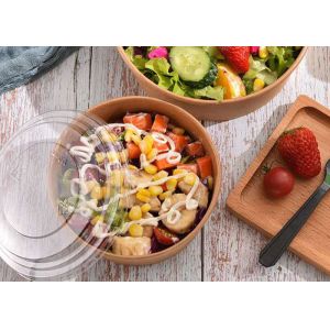 Buy cheap 20 OZ DISPOSABLE kraft BOWLS MICROWAVABLE DISPOSABLE THANKSGIVING PAPER BOWLS from wholesalers