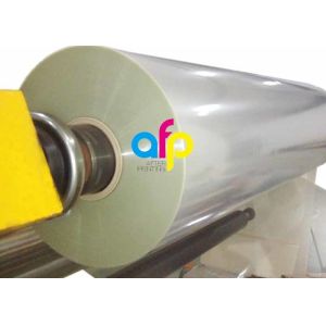 Transparent PET EVA Thermal Laminating Plastic Roll For Advertisement