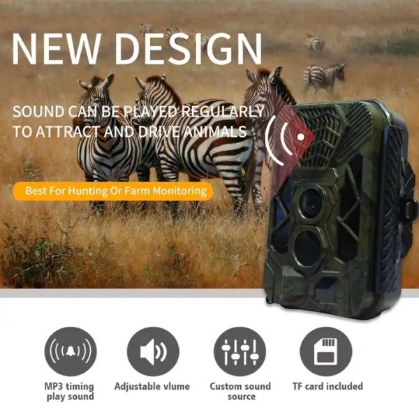 Buy HB561 Trail Camera Infrared Night Vision 1080P Hunting Cameras at wholesale prices