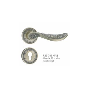 Iran design Furniture door LONG plate Zinc alloy door handles 85mm