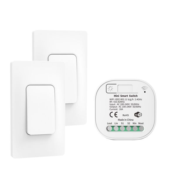 Buy Wireless Tuya Smart Switch Set WiFi Remote Controller Timer at wholesale prices
