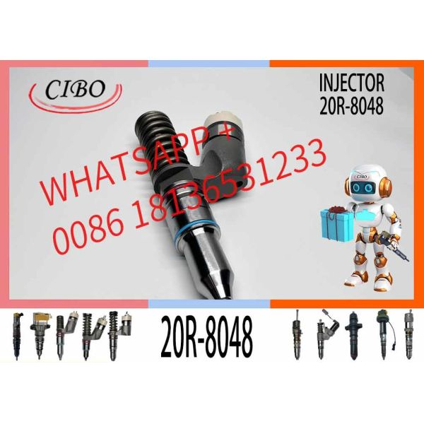 Common Rail Diesel Fuel Injector 20R-8048 211-3026 276-8307 10R-0724 10R-9787 10R-7228 For C18 Engine