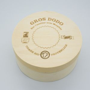 Natural Poplar Wooden Mooncake Box Disposable Customized With Lid