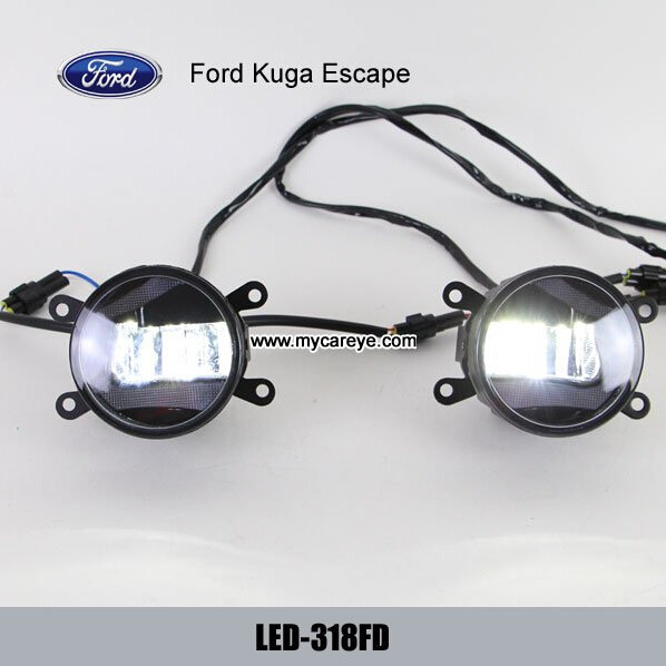 Buy Ford Kuga Escape car fog light surround DRL daytime running light kit at wholesale prices