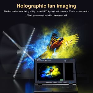 Revolutionary 3D Hologram Technology 42cm-62cm Hologram Projectors 10ms Response