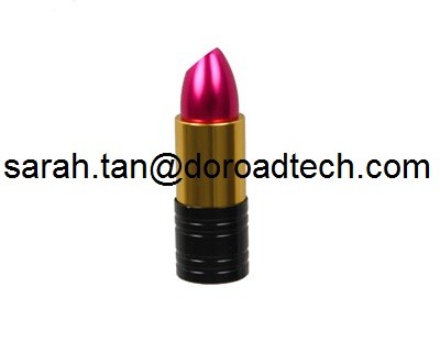 Lipstick Shape USB Flash Drive, Special Total Metal USB sticks, Wholesales USB 2