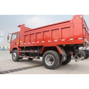 10 Ton 4X2 6 Wheel Dump Truck RHD / LHD Tipper Truck Manual Transmission
