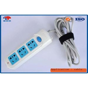 Self Gripping back to back Hook And Loop Cable Management Strap For Cords