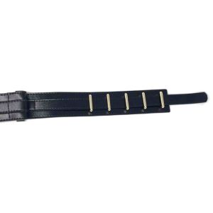 Customized Black 40mm Womens Genuine Leather Belt