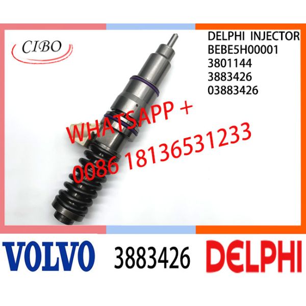 3883426 BEBE5H00001 Common Rail Fuel Diesel Injector 3883426 BEBE5H00001 3801144 03883426 E3.24 for VOL PENTA D16