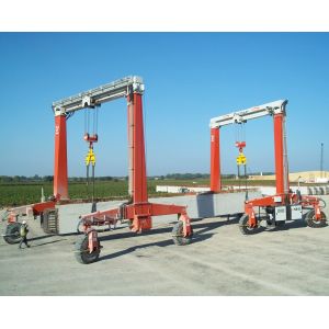 Modular Building Travelift For Rubber Tired Gantry And Travelling Gantry Crane