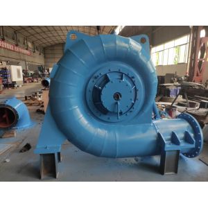 450-1000rpm High Head Water Turbine With Hydroturbine Generator