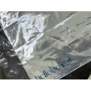 Custom Biodegradable Transparent Slider Lock Frosted Zipper Packaging Bags