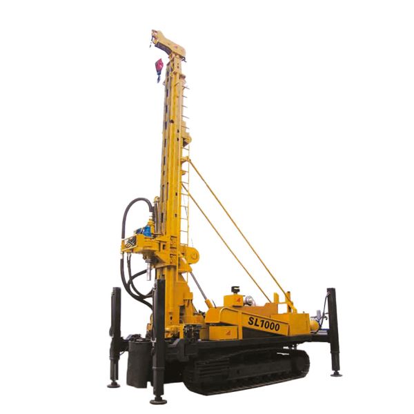 Buy Hydraulic Water well Drilling Rig with Diesel Engine mounted on crawler, trailer or truck at wholesale prices