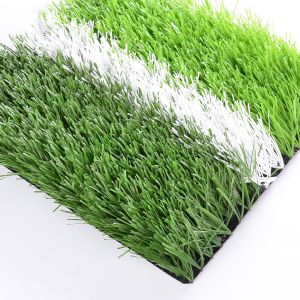 50mm Pile Height Artificial Football Pitch Disease Resistant Weaving Technique