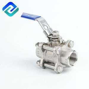 Quality Stainless Steel Inveatment Casting 3PC Ball Valve Threaded API 598 for sale