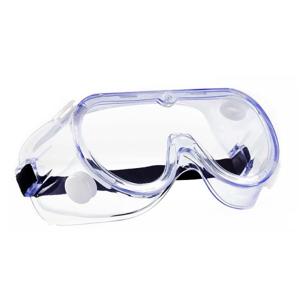 Buy Anti Shock Protective Eyewear Goggles Transparent With Elastic Headband at wholesale prices