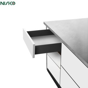 Slim Soft Close Drawer Box Furniture Drawer Slide Basket With Double Wall
