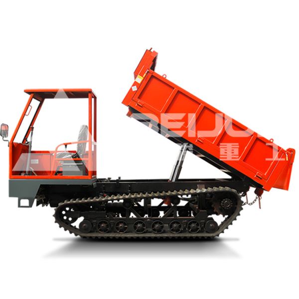Buy 8 Ton Crawler Dumper Truck Small Engine Powered For Agriculture Forestry Orchard Transportation at wholesale prices