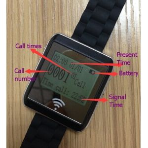 Widely use restaurant ordering system ZJ 41E watch pager