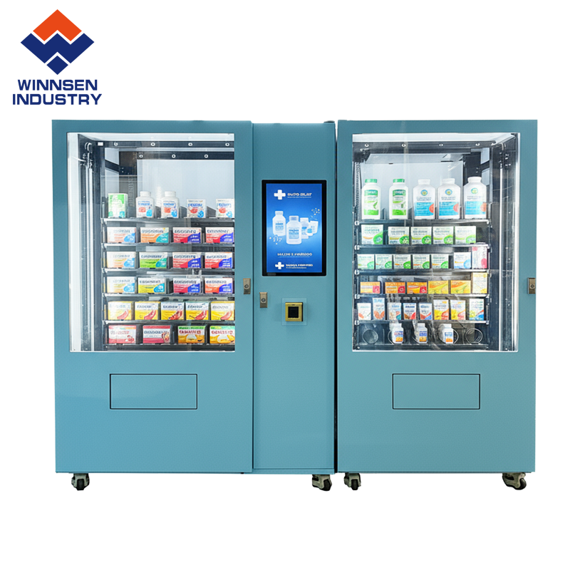 Smart Refrigerated Medicine Vending Machine With Touch Screen And Smart