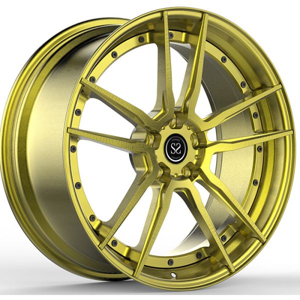 22 Inch 5*120 2 Piece Forged Deep Concave Forged Wheels For Luxury Cars