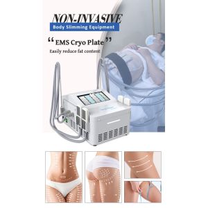 4 Cryo Cool Slimming Machine Body Shaping Pad With EMS