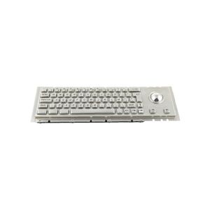 China Cherry Keyswitch Water-proof Vandal-proof Panel-mount Industrial Keyboard With Trackball on sale