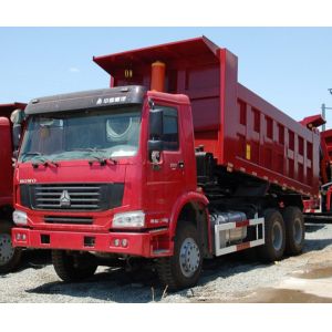Sinotruck howo 25 tons diesel dump truck 6X4 drive 336 horse power with parts