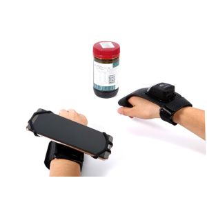 Quality Bluetooth Laser Mini Glove Barcode Scanner , Warehouse Wearable Barcode Reader for sale