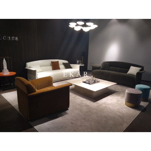 Contemporary Couch Set 8 Seater Modern Leather Sofa