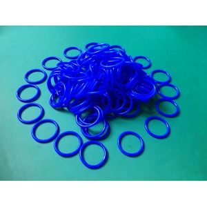 Blue AS568 75 Shore VMQ Silicone O Ring Seals