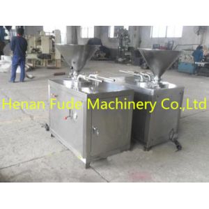 Hydraulic sausage filling machine